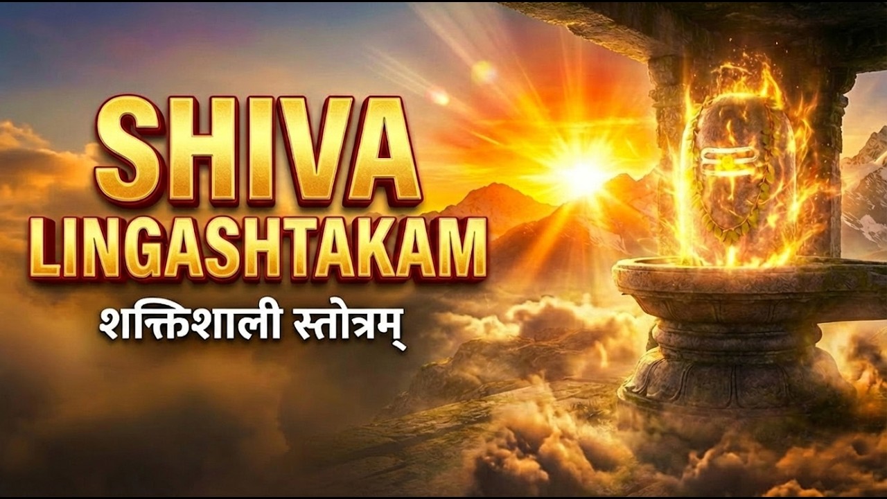 Shiva Lingashtakam 🔱 शिव लिंगाष्टकम | Powerful Stotram | #mahashivaratri2026 special