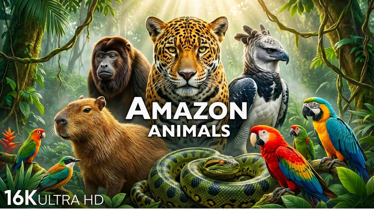 Wild Life Amazon jungle, Giant Anaconda Attack, Amazon Jungle’s Deadliest Predator, #wildlife