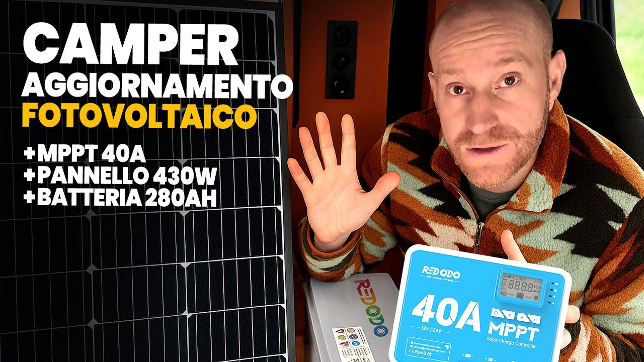 Come Installare Pannelli Solari in Camper - Il nostro Upgrade con Redodo