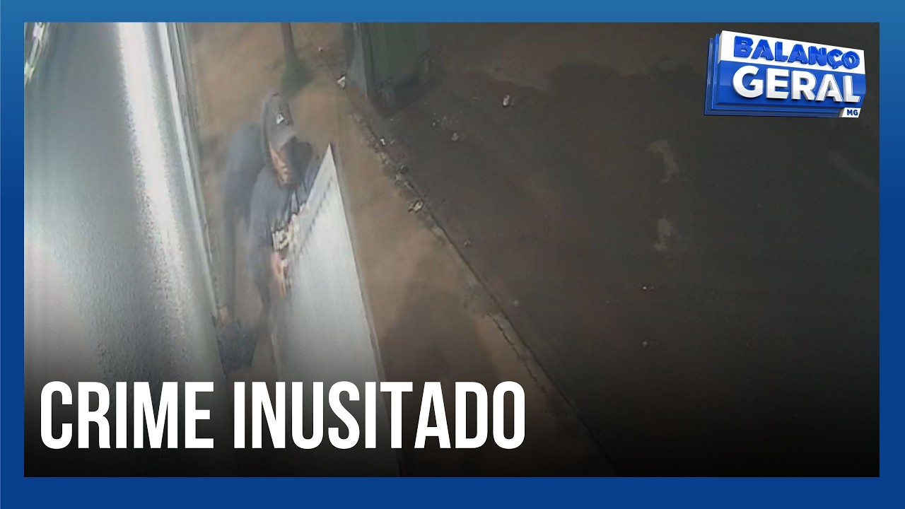 Dupla é flagrada furtando porta de condomínio no bairro Morumbi