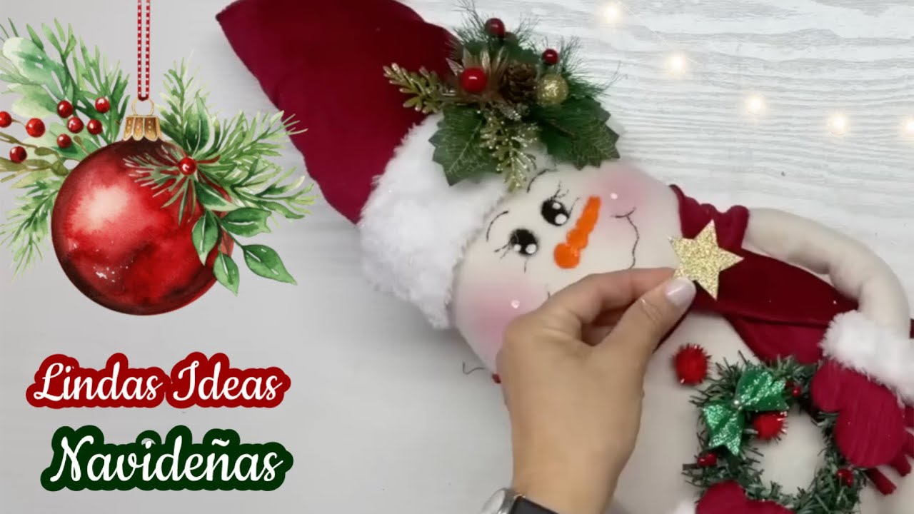 Ideas NAVIDEÑAS Hermosas y Faciles!!!  No te las puedes perder!!! Son Hermosas y Economicas!!