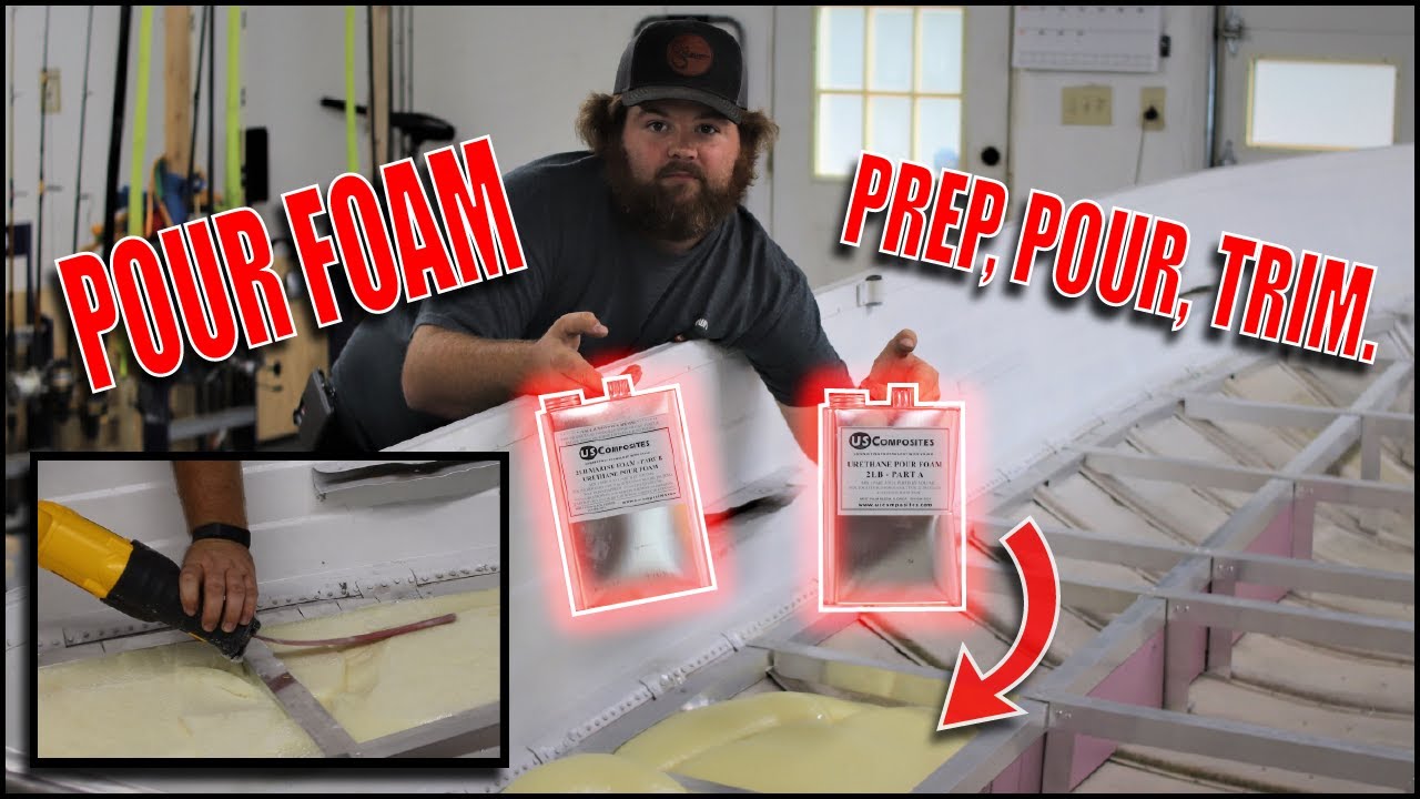 Adding Pour Foam to your Boat! (Start to Finish) ~Tiffany Build~