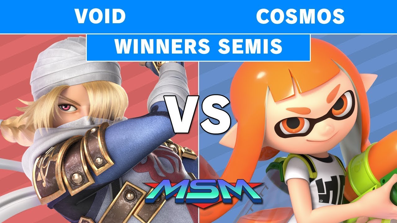 MSM 213 - PG | Cosmos (Inkling) Vs CLG | Void (Joker, Sheik) Winners Semis - Smash Ultimate