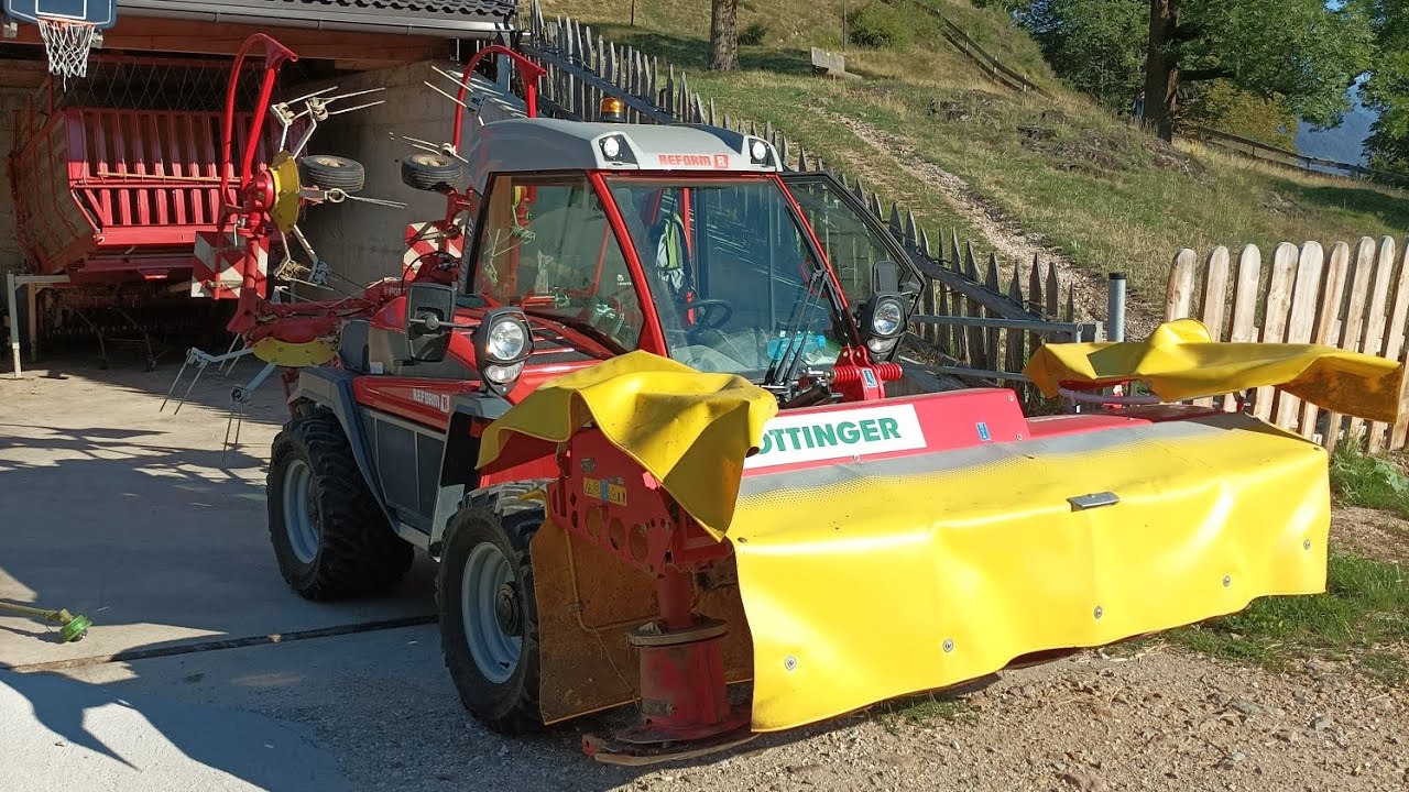 Mähen, Wenden 3.Schnitt 2k22 (Reformh7rx, Pöttinger Nova Alpin261, Pöttinger Hit470N)