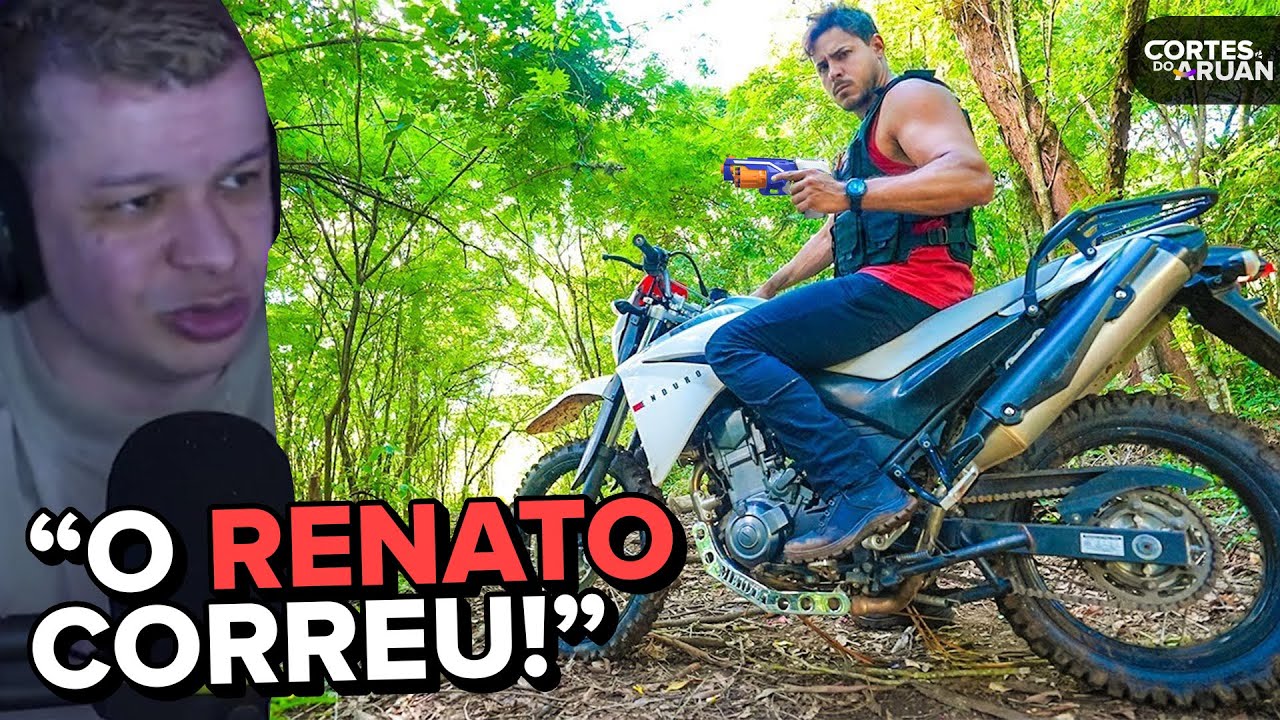 🚨 RENATO GARCIA FOI SOZINHO DE XT660 NA FLORESTA DO VELHO SATÂNICO! - Cortes do Aruan