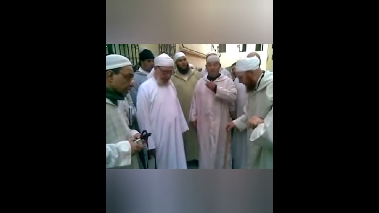 لقاء سيدي الشيخ عبد الله التليدي بسيدي الشيخ البوزيدي قدس الله سرهما