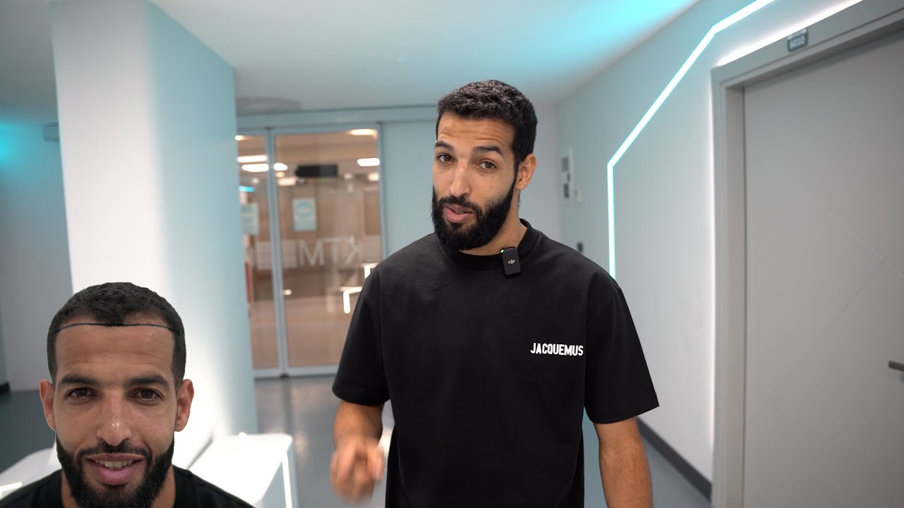 Le footballeur Islam Chabek Bellahair a fait une greffe de cheveux: voici son résultat après 6 mois!