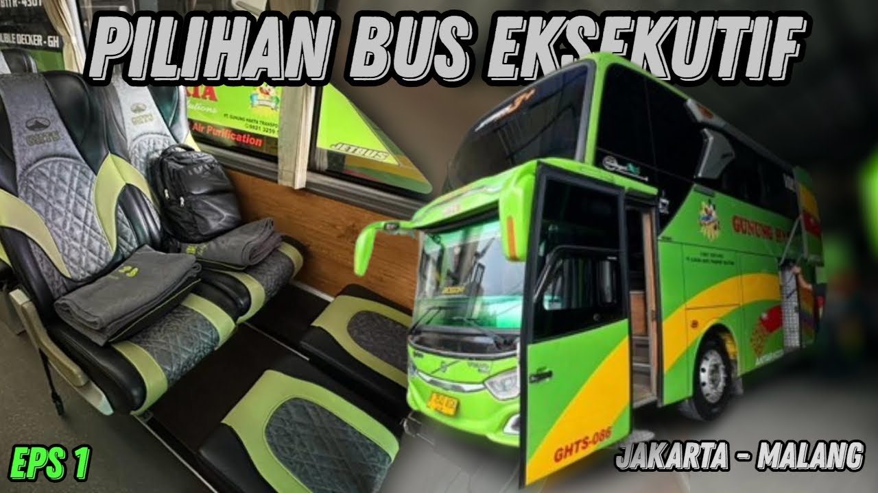 Bus Eksekutif Jakarta - Malang Harga Murah Tapi Nyaman! Gunung Harta Solutions Eksekutif UHD #1