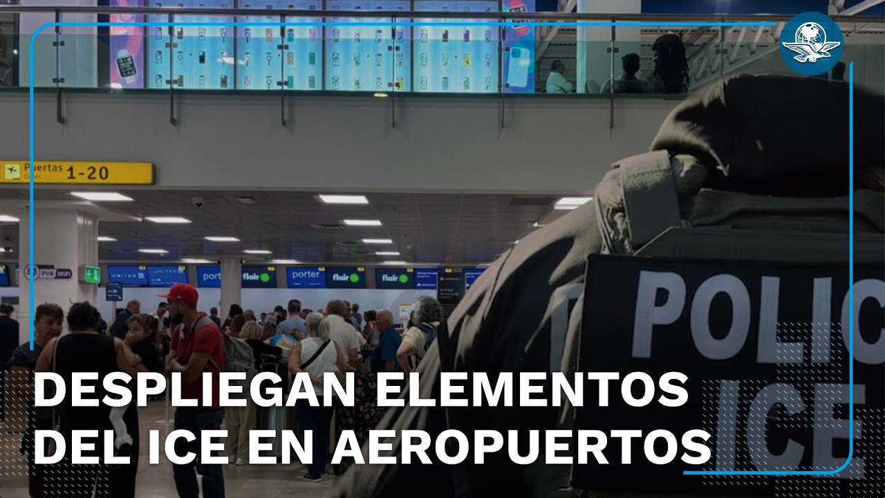 ICE en aeropuertos de EU: Trump despliega agentes por crisis presupuestal