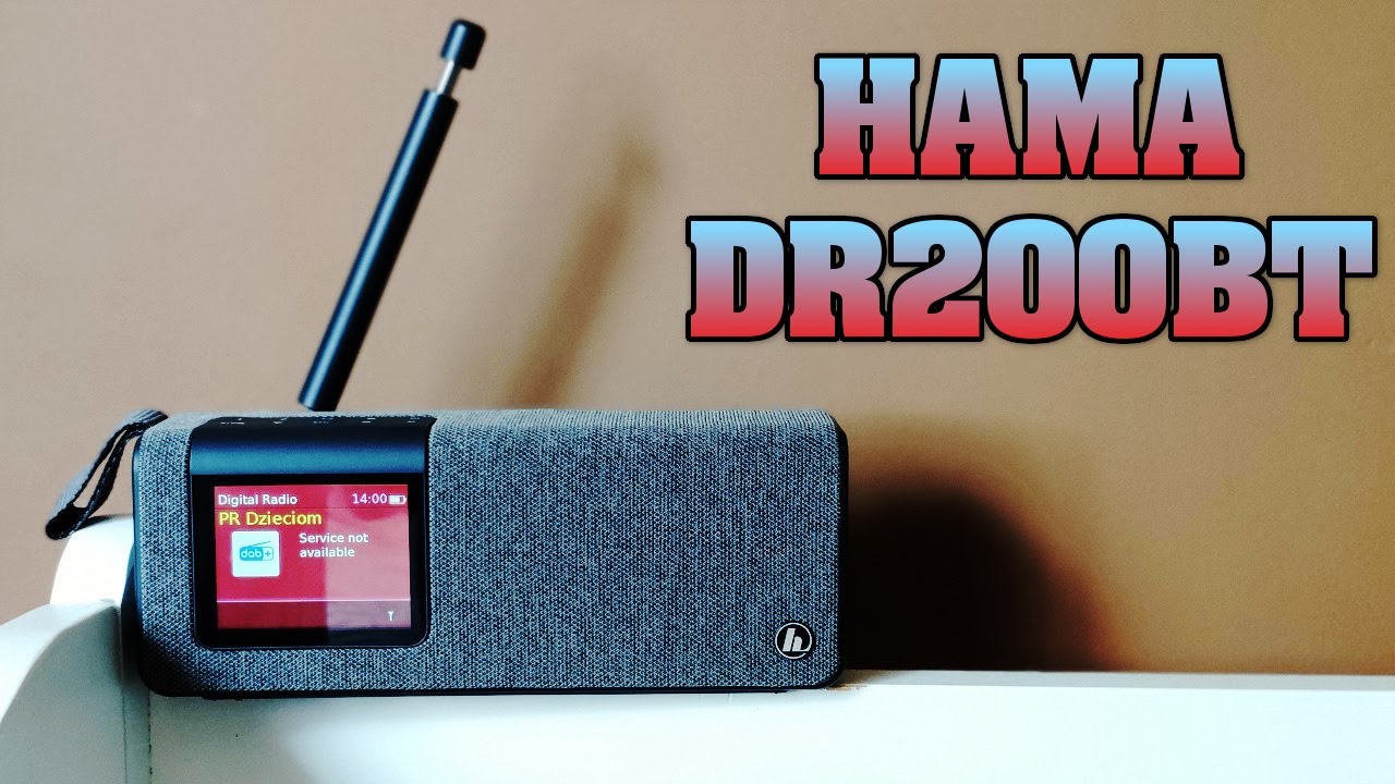 HAMA DR200BT - śliczne, 