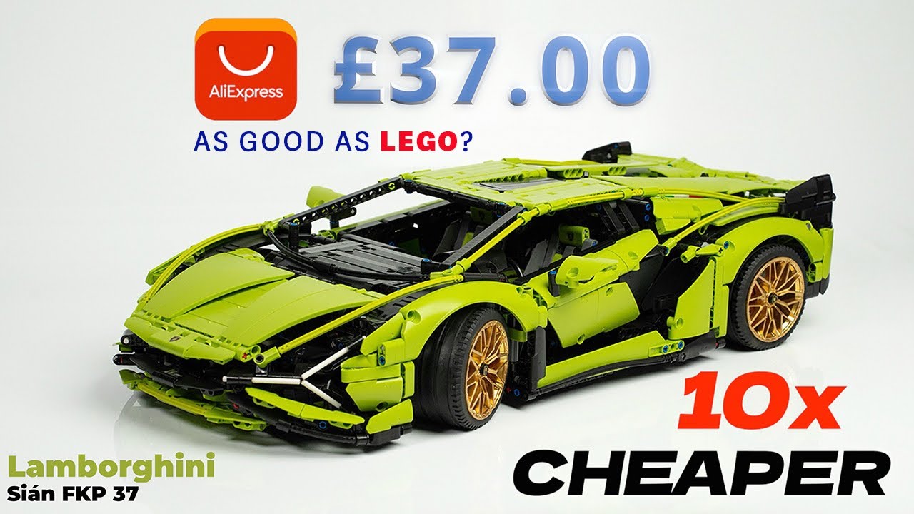 Is Lego Technic from AliExpress worth it? 42083 Lamborghini Sian 42115 Review