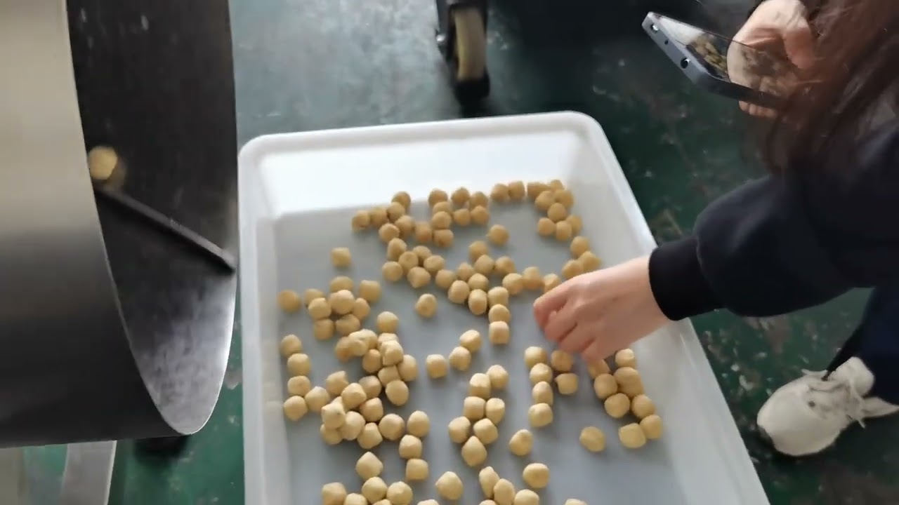 New solution to energy ball making by Papa 308 protein bar extrduer machine