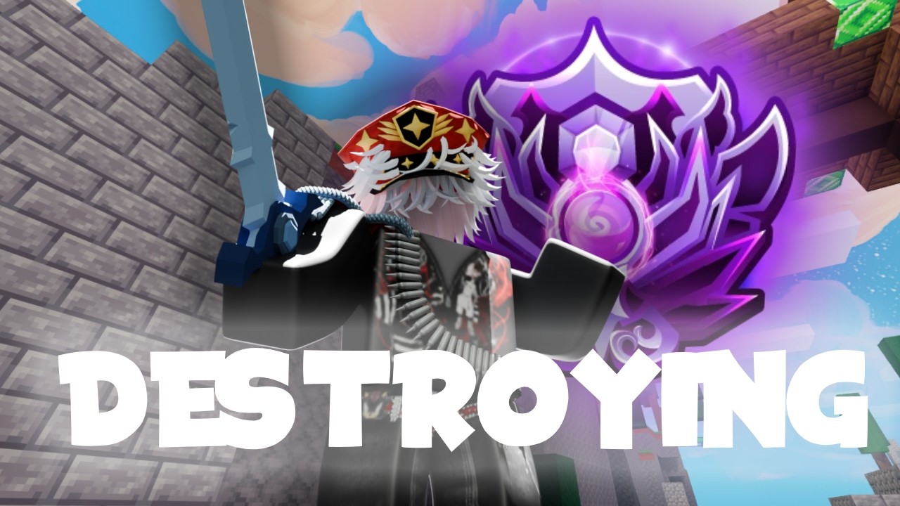 DESTROYING RANKED LOBBIES AS FRIEYA (Roblox Bedwars)