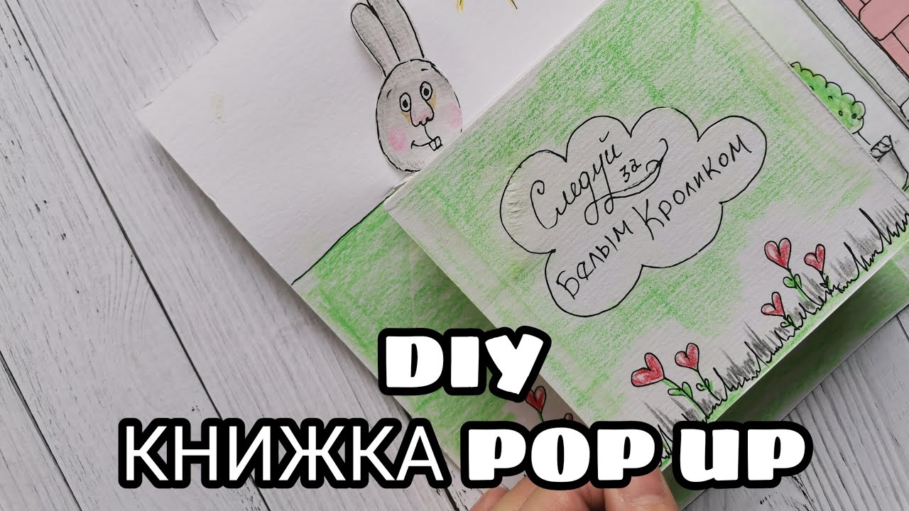 Алиса. Разворот 2. Поп ап мастер класс. Alice. Page 2. Pop up master klass. Tutorial.