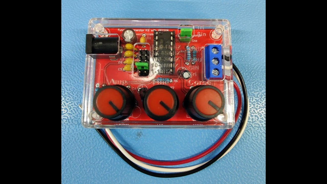 Building XR2206 Signal Generator Kit - Part 2: Completing the Assembly