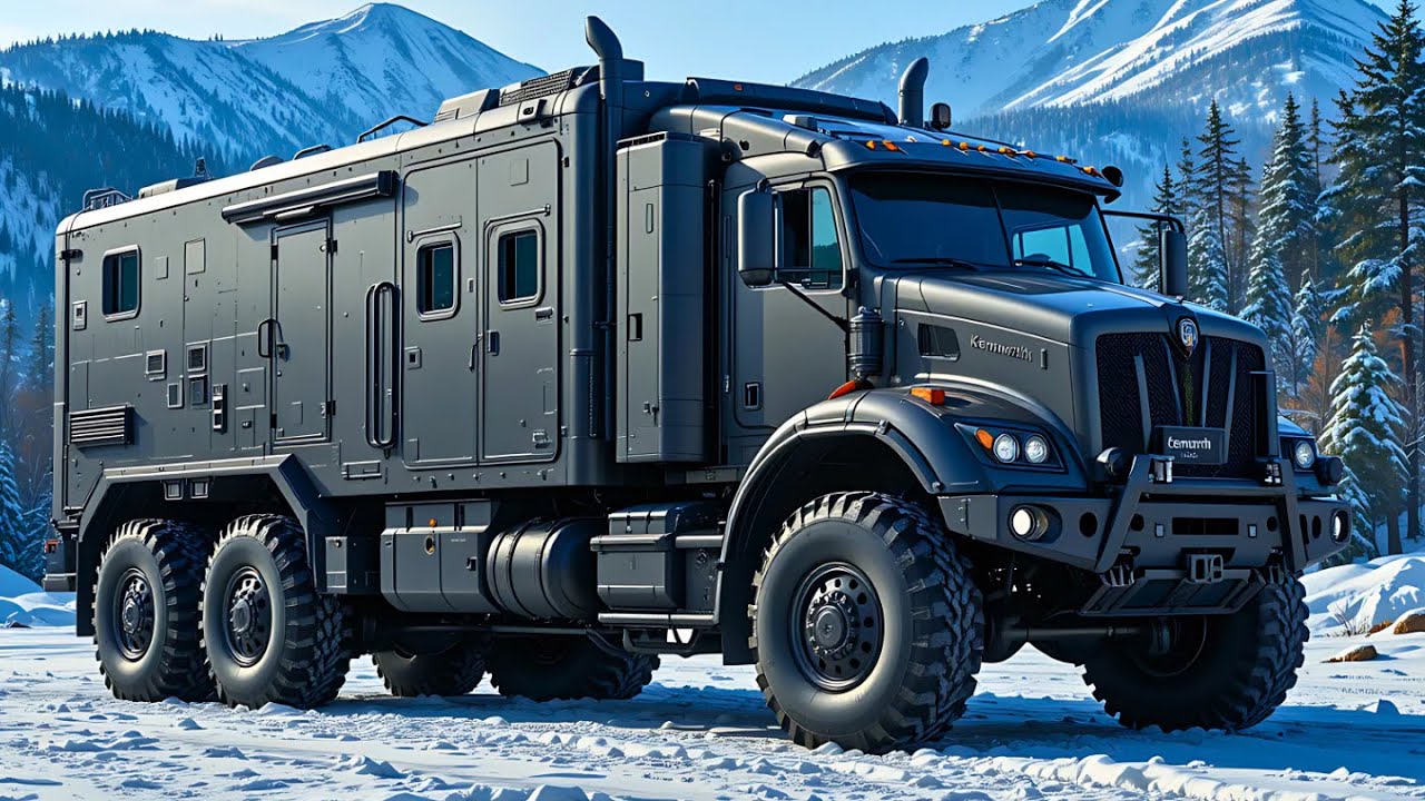 🚛 2026 Kenworth 6x6 Camper Motorhome &ndash; The Ultimate Off-Grid Adventure Truck! 🌄