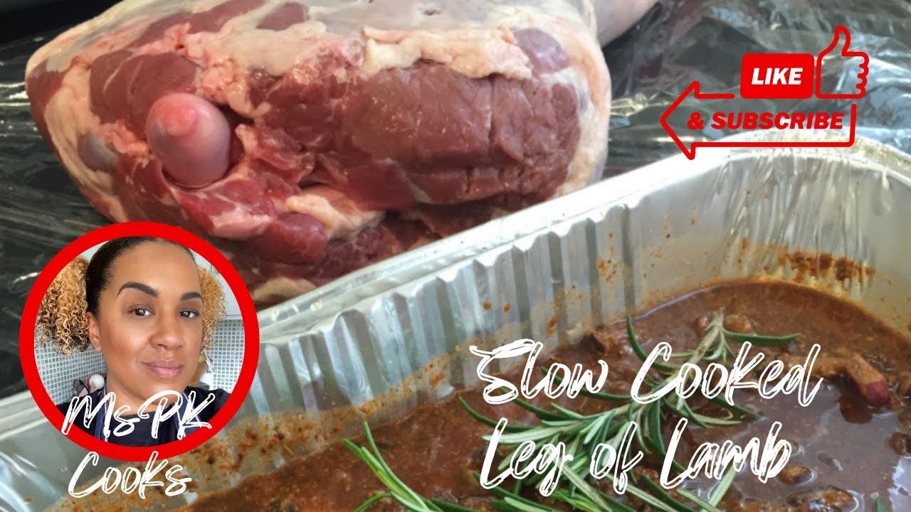 JAMAICAN SLOW COOKED LEG OF LAMB *****MOUTH WATERING****