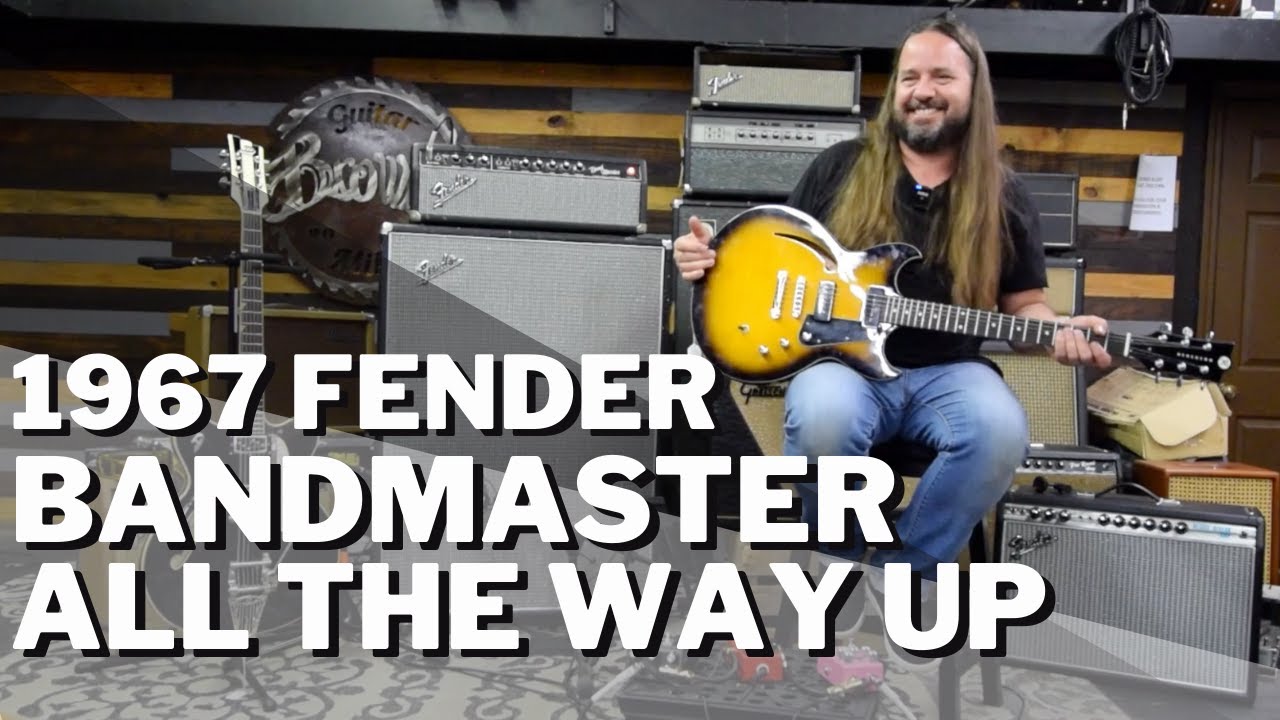1967 Fender Band Master on 10 with Paul Jackson of Blackberry Smoke at Brown's Guitar Mill