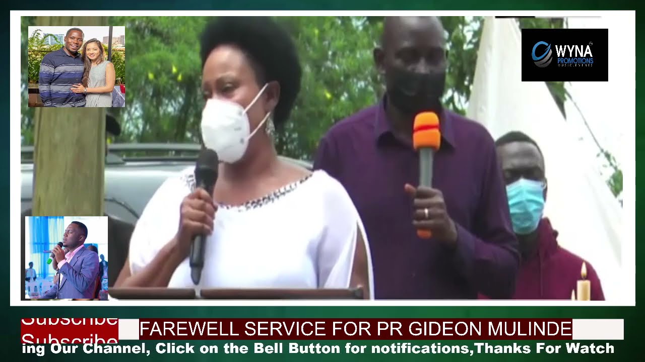 PASTOR JESICA KAYANJA'S TOUCHING SPEECH AT THE FAREWELL OF PR GIDEON MULINDE