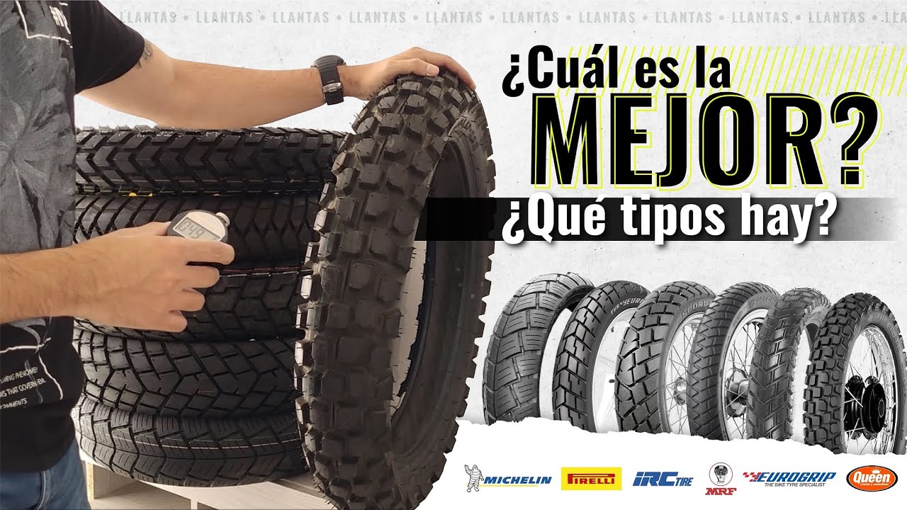 Mejores Llantas Doble Propósito para moto - Comparativa