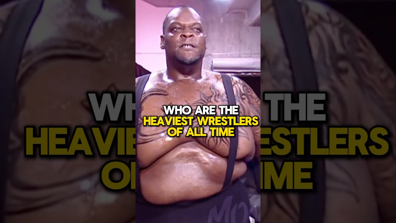 The HEAVIEST wrestlers of all time 💪#wweshorts #wwe