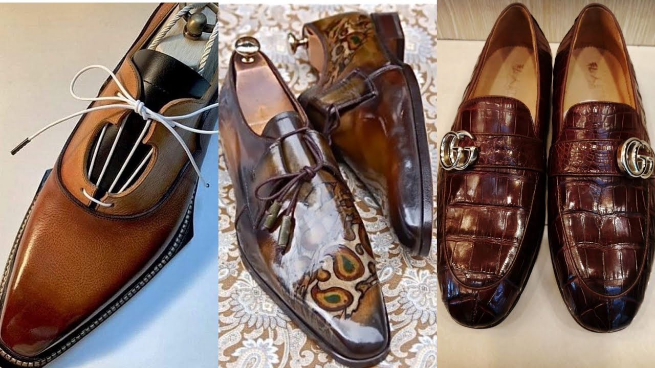 new leather shoes italian style use for men's #latest #new #fashion #latex #branded #ideas #leather