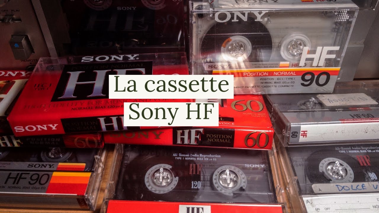 La cassette sony HF