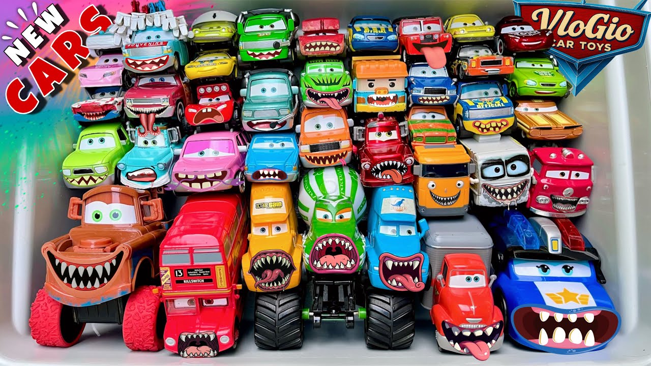 Disney Pixar Cars Unboxing Review | Lightning McQueen, Tow Mater, Doc Hudson, Sally Carrera, Cruz