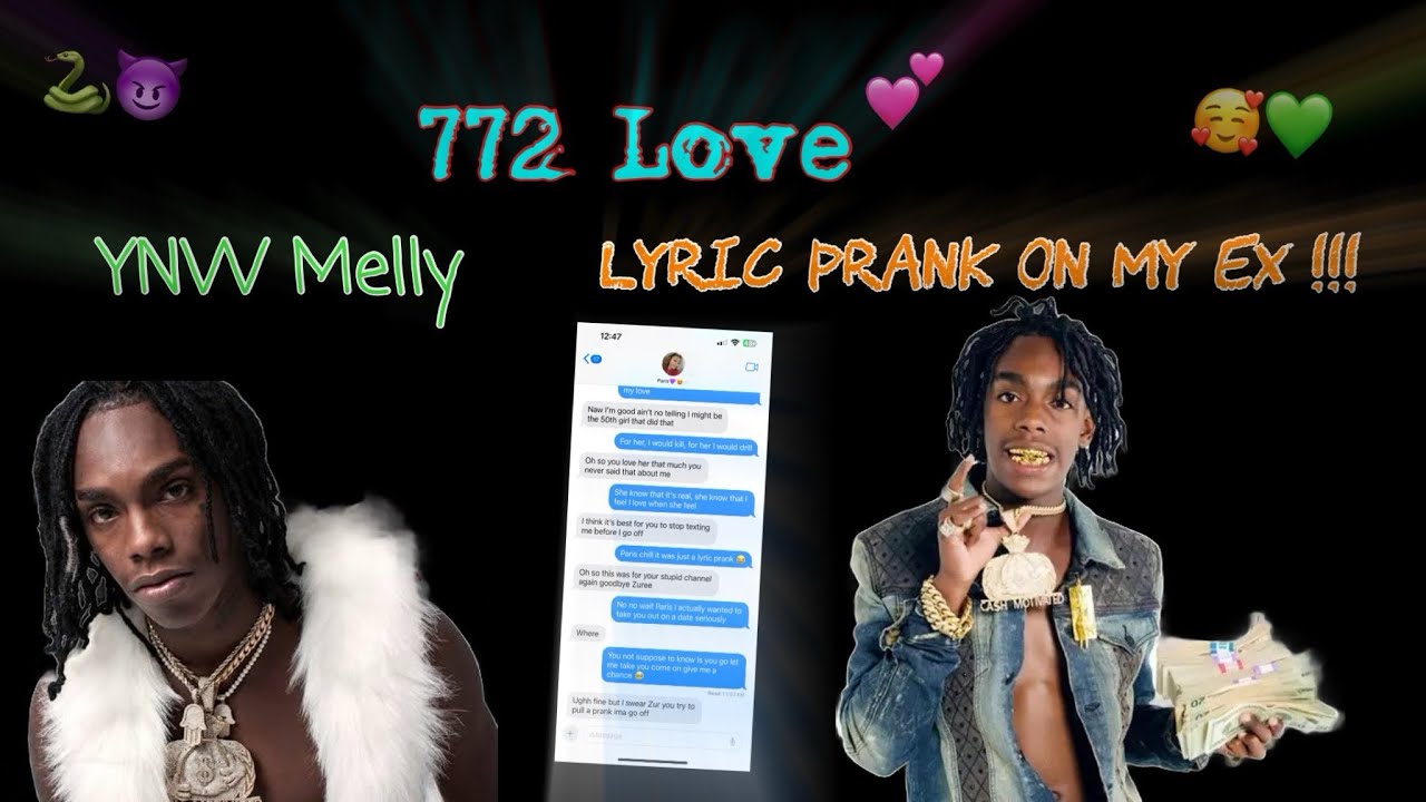 YNW Melly - 772 Love ❤️Lyric Prank On My Ex 😍(I Miss Her🥺)
