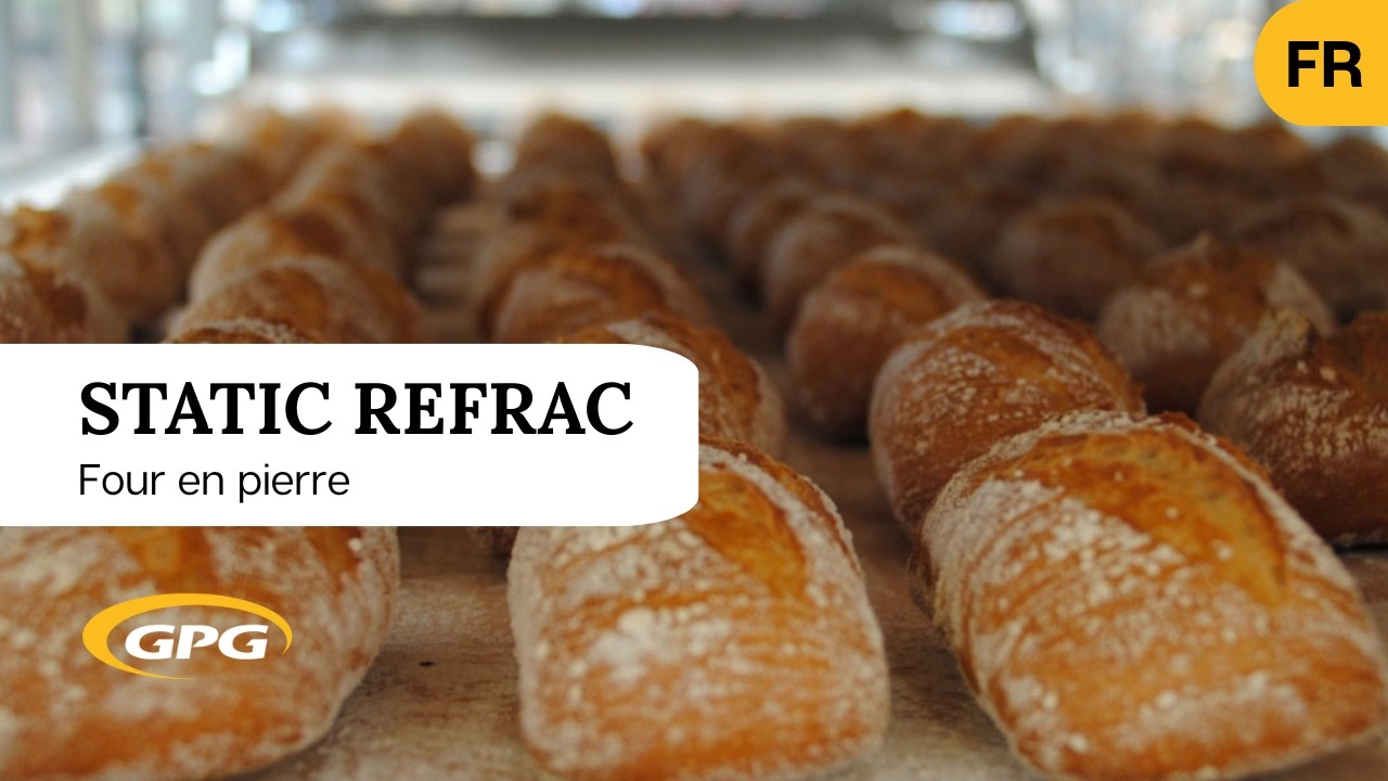 Four à huile thermique avec sole réfractaire STATIC REFRAC | GPG GRUPO PRAT GOUET