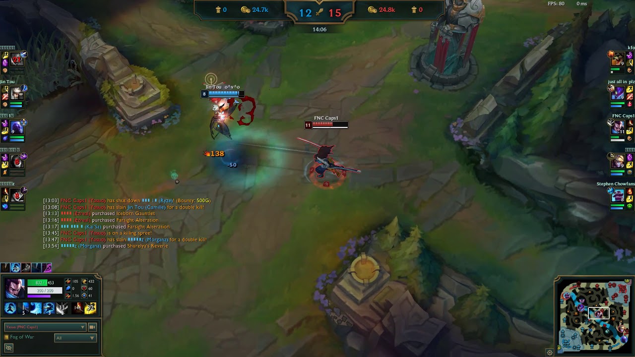 Caps Yasuo