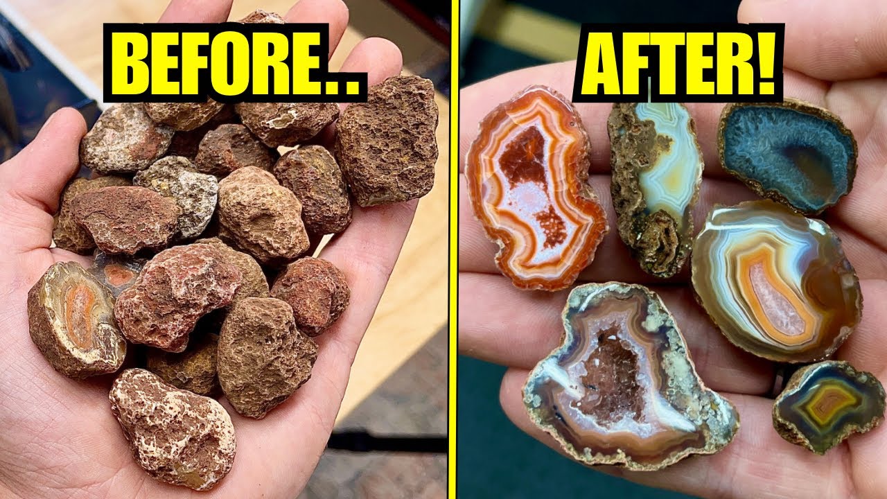 I Turned UGLY Rocks into Polished Gemstones (EASY)