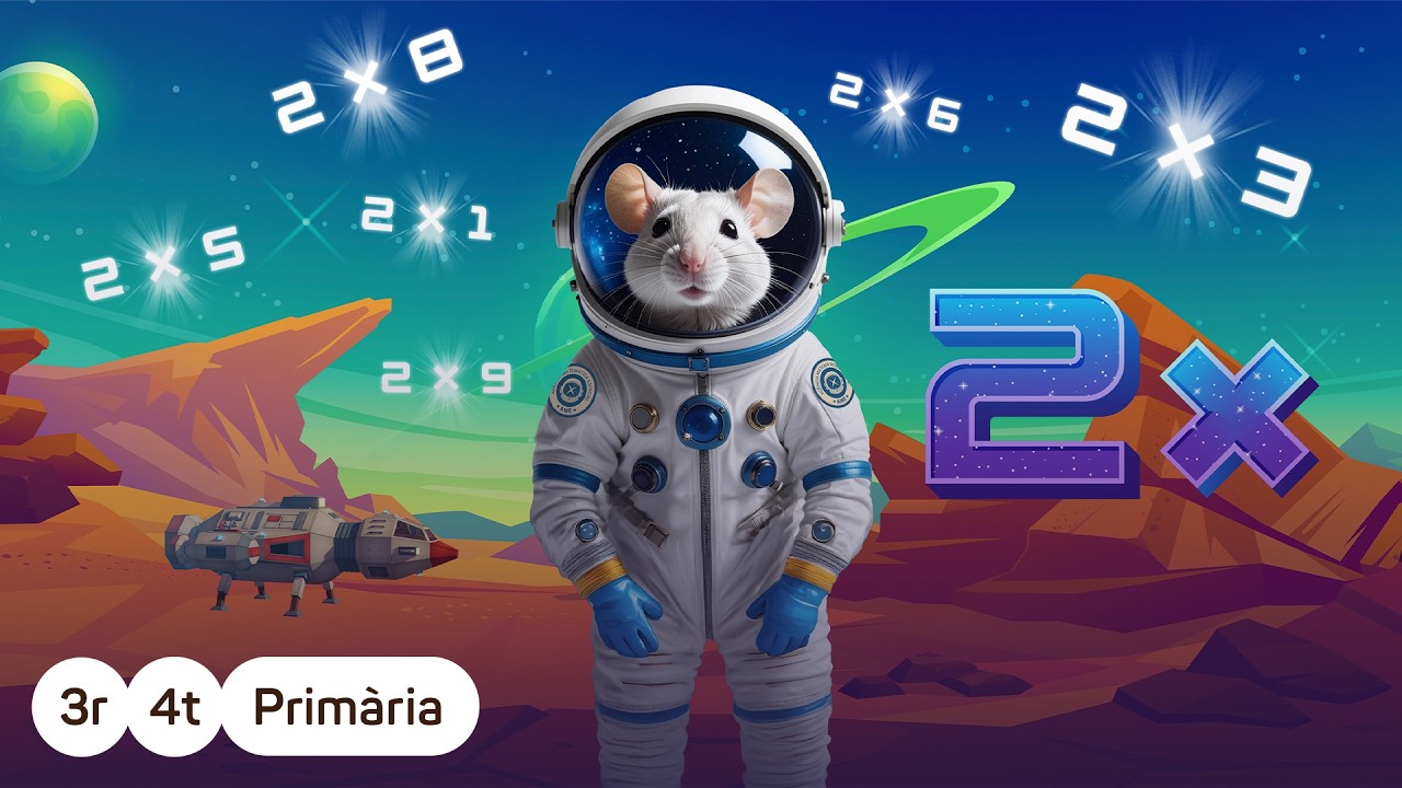 La taula del 2 | Supercampus: Matemàtiques - Les taules de multiplicar