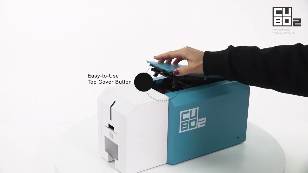 IDP CUBO 2 Card Printer – Compact, Reliable, and Easy to Use for Medium Teams