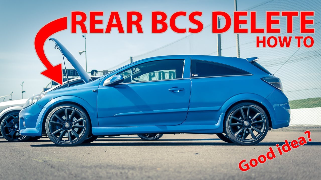 Как удалить задний BCS на Astra VXR (очень простой мод)!