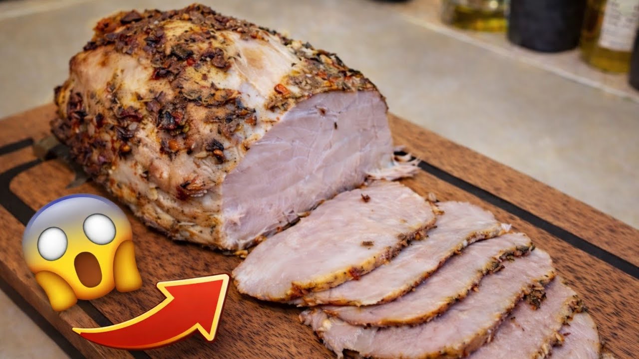 Hit  Karkówka pieczona w piekarniku, domowa wędlina do kanapek / Roast pork neck l MajkelGotuje