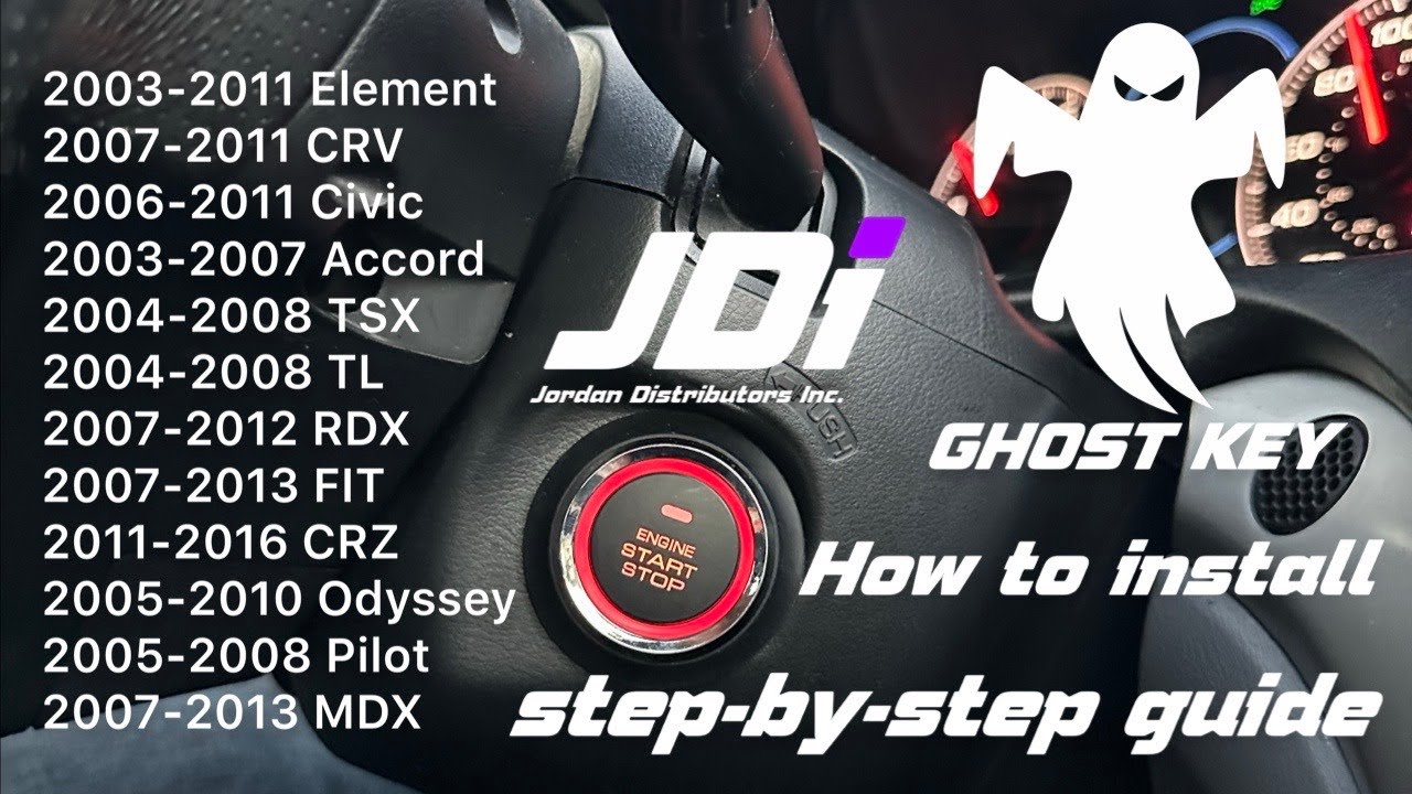 Plug and Play Push to Start Conversion Kit Install: 06-11 Civic, 03-07 Accord & More!