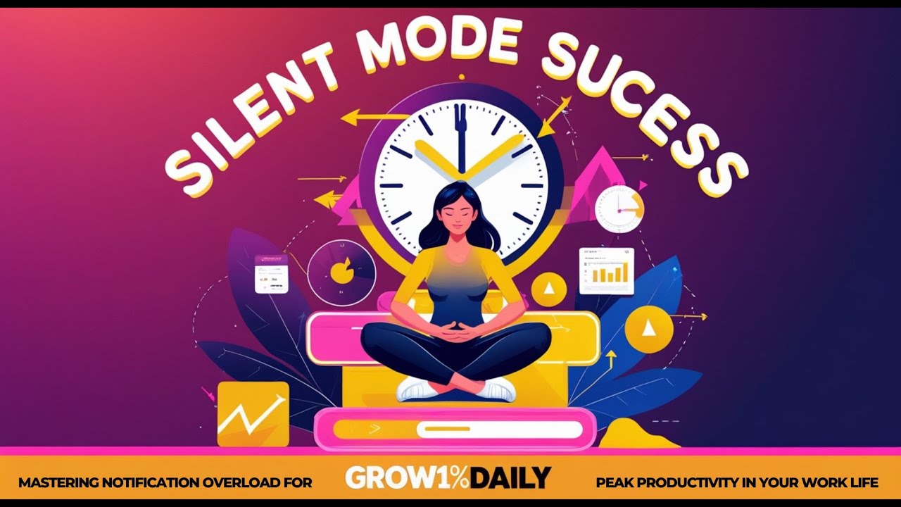 Silent Mode Success Mastering Notification Overload for Peak Productivity in Your Work Life