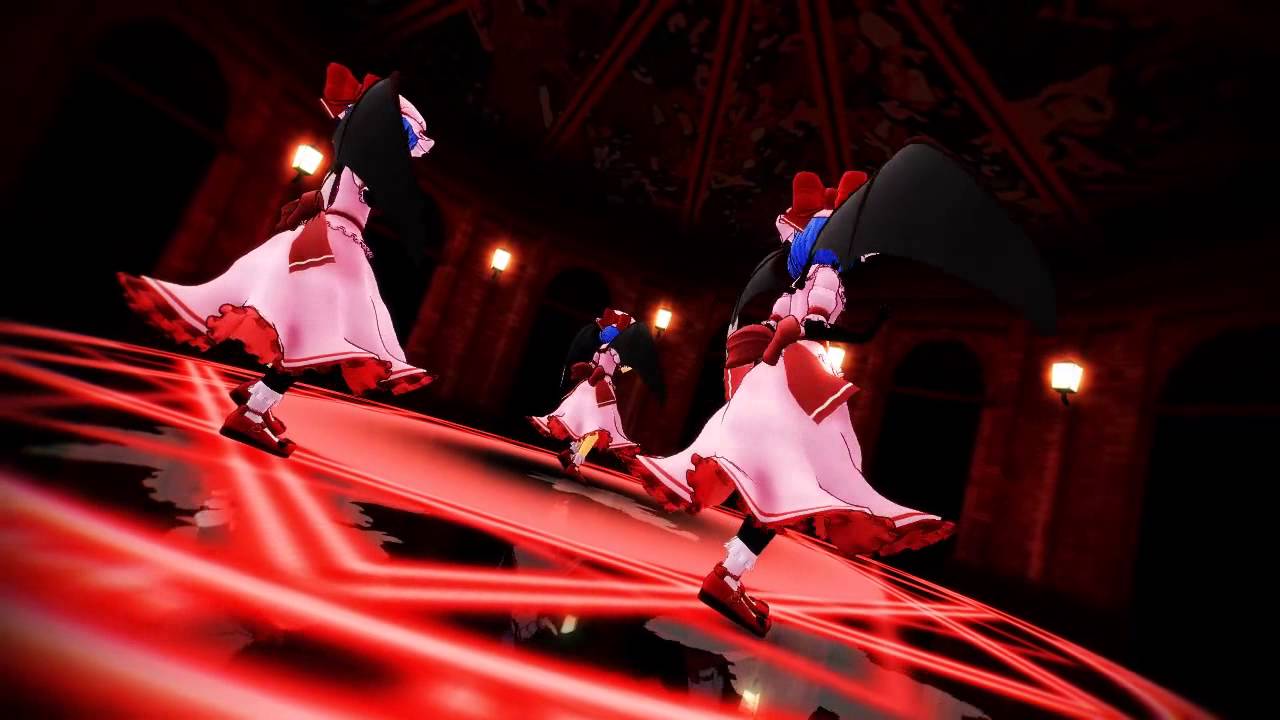 〔東方MMD〕小悪魔りんご・Bad Apple