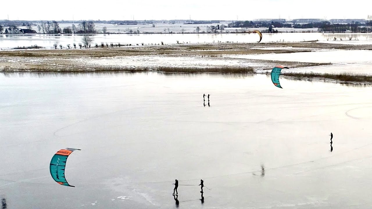 Zondag 14-02-2021 Schaatsen op de Kagerplassen.