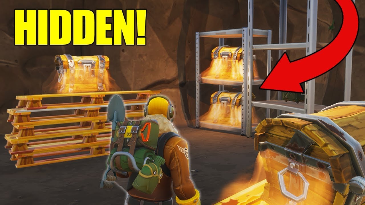 *NEW* Secret Loot Tunnels FOUND In Tilted Towers! Fortnite - Battle Royale!