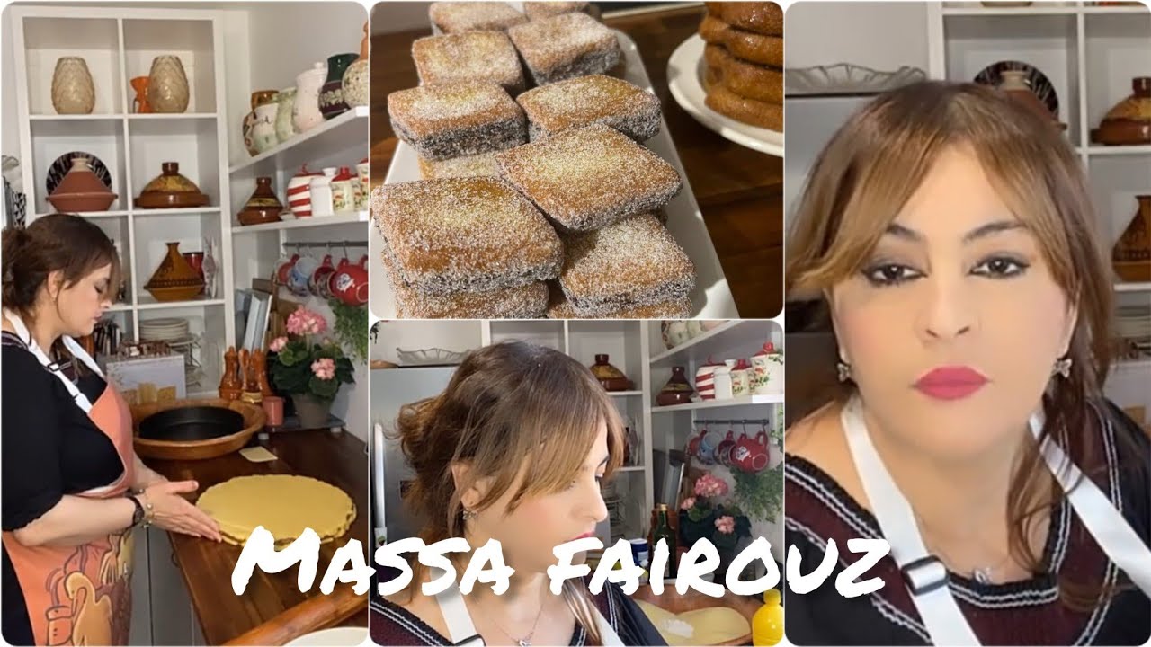 Massa fairouz prépare avec nous MAQRUT bezaf ylha#algerie #cuisine#kabyle#ziya#ghenia#femme