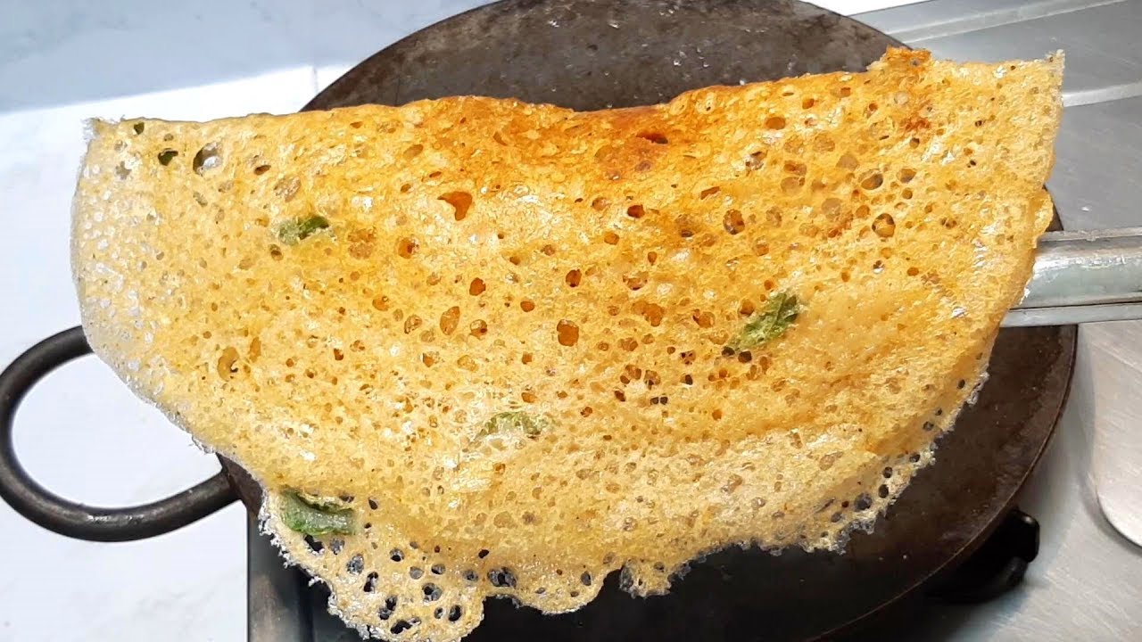 மொறு மொறு காேதுமை ரவா தோசை | தக்காளி பூண்டு சட்னி | Gothumai Rava dosa | Wheat Rava Dosai Chutney