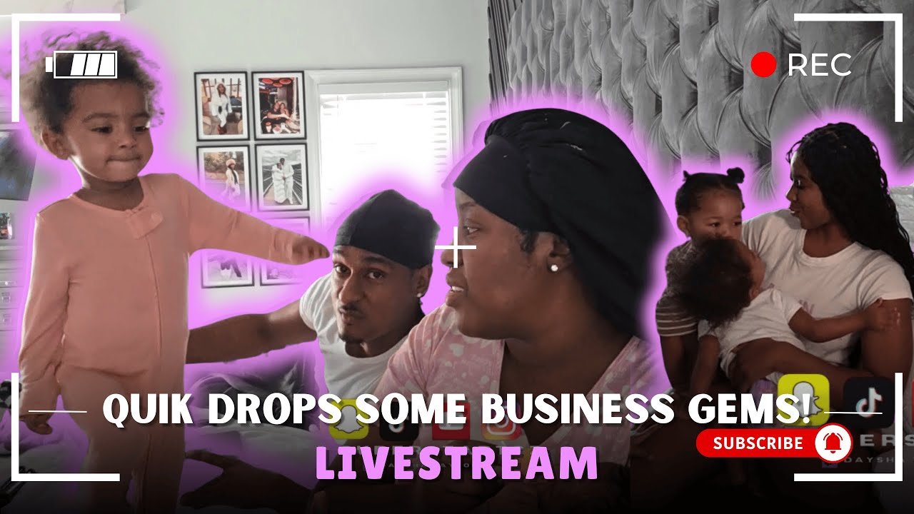 SPEND THE MORNING WITH US!! + QUIK DROPS SOME BUSINESS GEMS!!