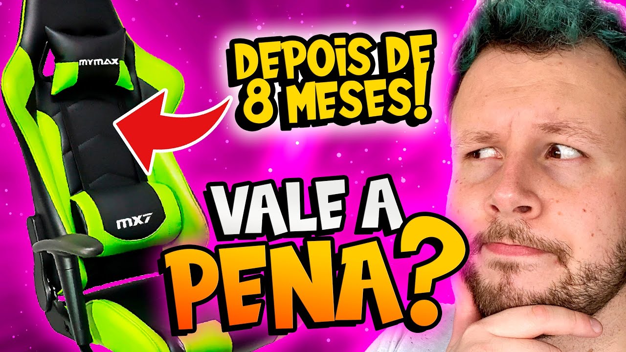 REVIEW: CADEIRA GAMER MYMAX MX7 DEPOIS DE 8 MESES DE USO - AINDA É BOA?