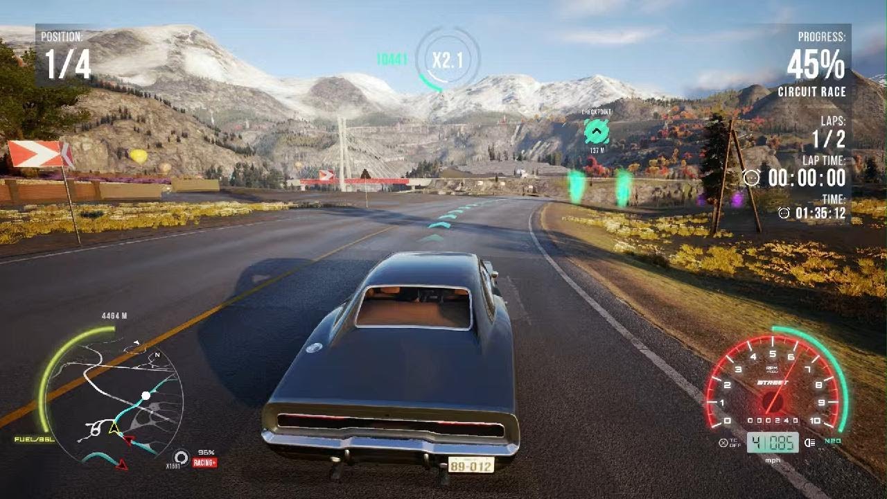 CarX Street - Sprints & Circuits w/ Charger - C2 Elite Races - Hard Mode