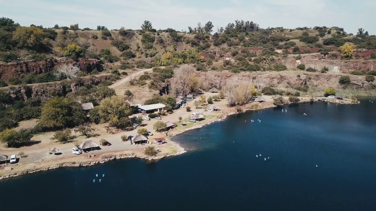 Aerial Views of Bass Lake, Gauteng