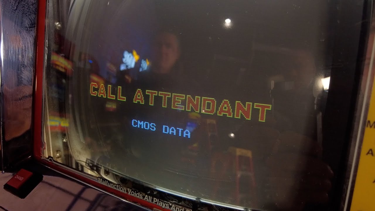 How to Reset CMOS DATA Error on IGT Player's Edge Poker Machine