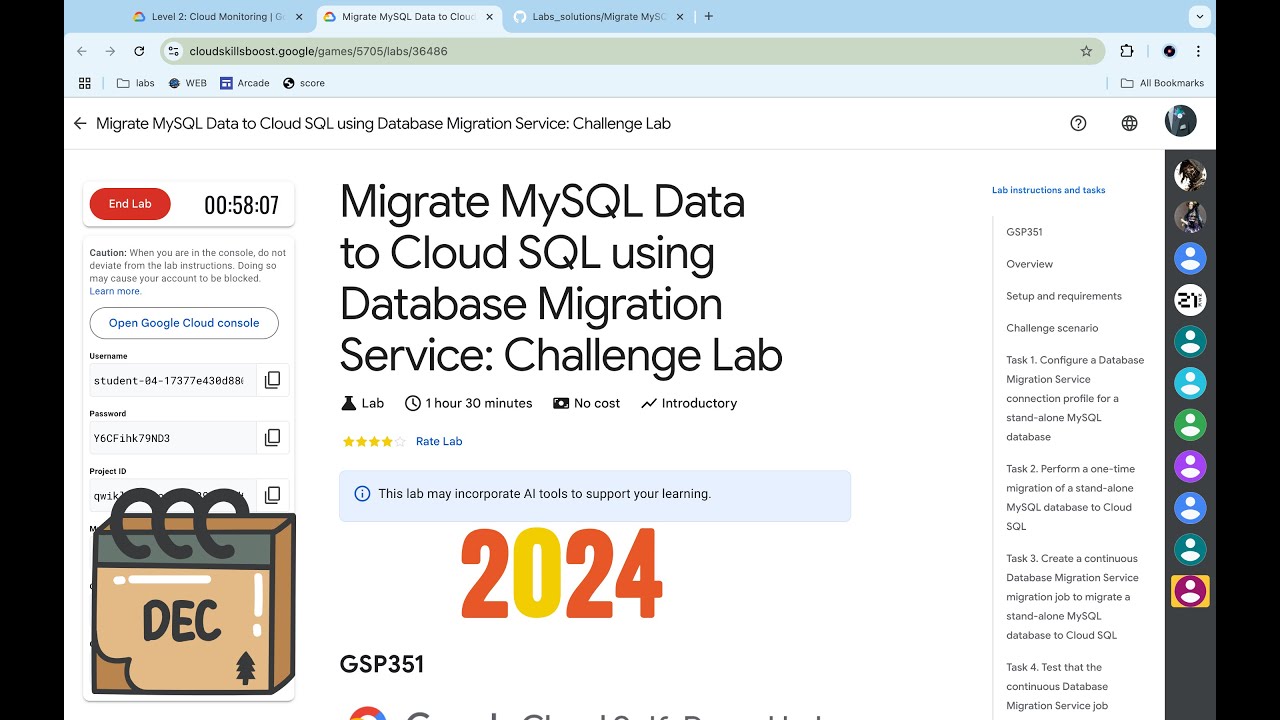 Migrate MySQL Data to Cloud SQL using Database Migration Service: Challenge Lab  #qwiklabs | #GSP351