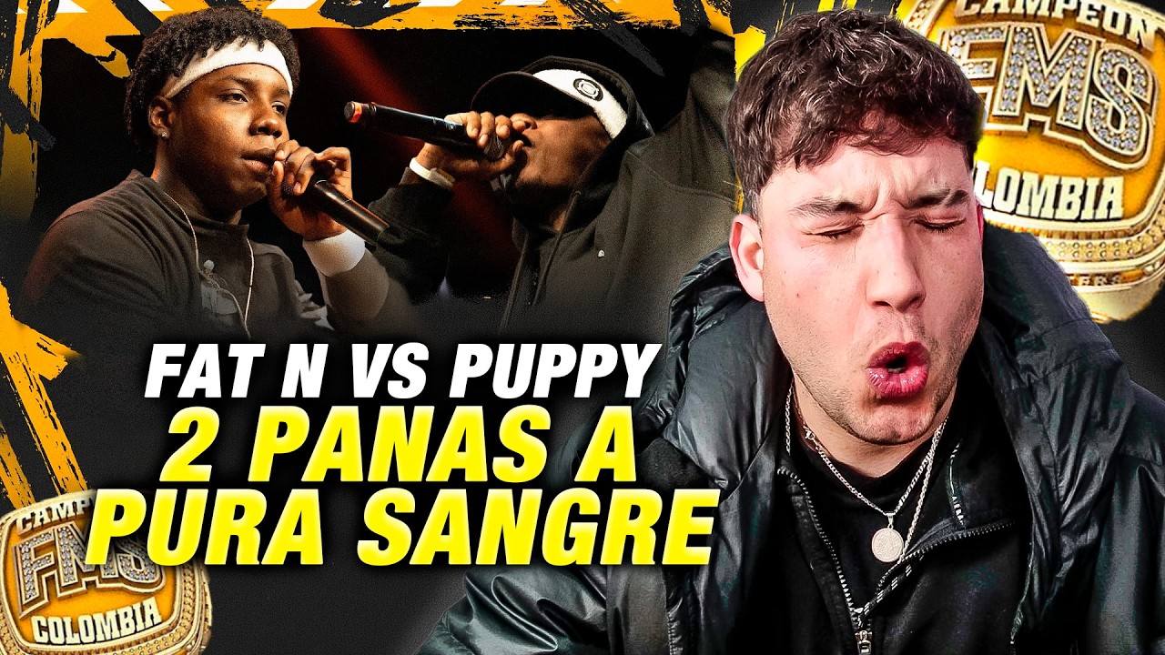 LA BATALLA ENTRE HERMANOS MÁS SANGRIENTA DE LA HISTORIA DEL FREE 🔪🔪🔪 FAT N VS PUPPY FMS COLOMBIA J5